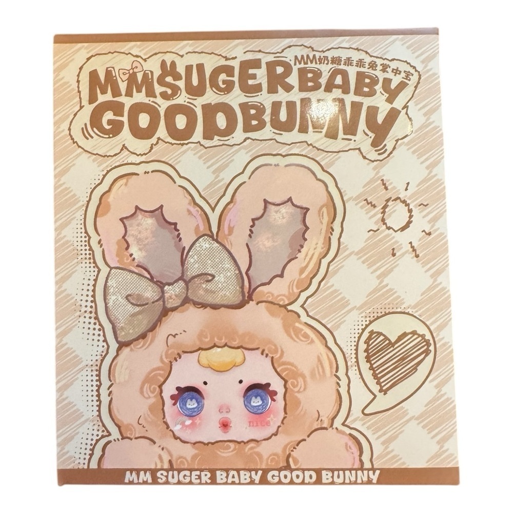 MM Sugar Baby "Good Bunny" Plush Blind Box, sealed NIB